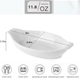thumbnail image 6 of XINLTC 9 inch Ceramic Small  Baking Dish Set for Oven, Set of 4,  Individual Au Gratin Baking Dish for 1 or 2 Person Servings, Mini Casserole Dish with Double Handle for Kitchen and Home, White, 6 of 6