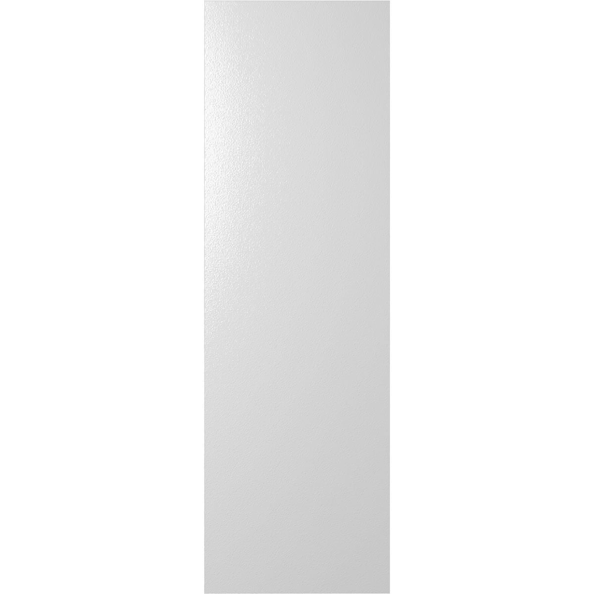 Ekena Millwork 18"W x 48"H True Fit PVC Single X-Board Farmhouse Fixed Mount Shutters, Unfinished (Per Pair - Hardware Not Included)