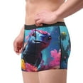 thumbnail image 3 of Bingfone Lively Cute Turtle Men's Underwear - Casual Stretch Boxer Briefs-Medium, 3 of 7