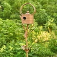 thumbnail image 6 of Zaer Ltd. Copper Colored Teapot Birdhouse Garden Stakes (Style 3), 6 of 9