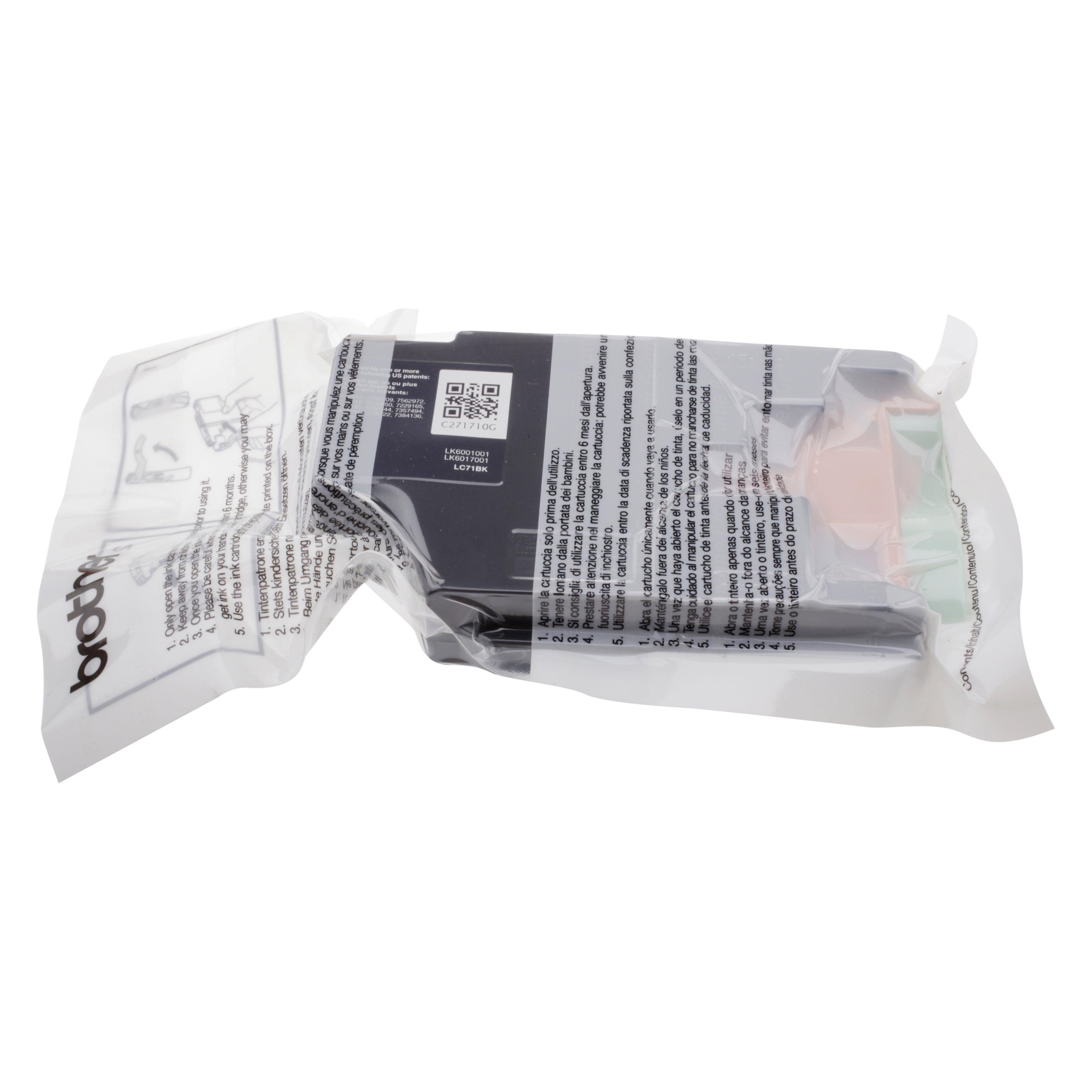 Brother Genuine Standard-yield Color Printer Ink Cartridges, LC613PKW