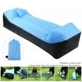 thumbnail image 4 of Outdoor Sleeping Bag, Durable Ultralight Inflatable Sofa, for Beach Camping Air Bed, 4 of 7