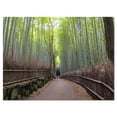thumbnail image 2 of Arashiyama Bamboo Path Japan - Forest Canvas Wall Art Print, 2 of 3