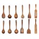 thumbnail image 1 of Wooden Spatula Wooden Spoon Frying Spatula Solid Wood High Temperature Resistants Soup Spoon No Pain, 1 of 5