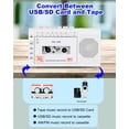 thumbnail image 3 of Convertidor de reproductor de casetes a digital FIOLEES USB/SD, 3 of 9