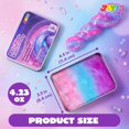 thumbnail image 4 of Joyfy 4.2oz Rose-Blue-Violet Putty, Non-Sticky Stretchy Sensory Slime for Kids and Adults, Squishy Stress Relief Toy for Christmas & Birthday Gifts, 4 of 6
