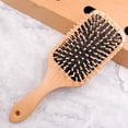 thumbnail image 5 of Peine de pelo liso Salud Madera Masaje Cojín de aire Peines Sólido TFixol Peine, 5 of 5