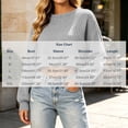 thumbnail image 4 of Liuinsasek Women's Cropped Top Long Sleeve Round-Neck Fashion Solid Color Pullover Fall/Winter Classic Casual and Comfortable Ribbed Top Sweater, 4 of 7