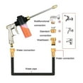 thumbnail image 4 of Watering Irrigation Flexible Expandable Magic Hose Garden Pipe With Spray High-Pressure Car Wash Cleaning Tools, 4 of 6