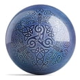 thumbnail image 2 of Designer Brigid Ashwood Celtic Dragonfly 10lb Undrilled Bowling Ball, 2 of 2