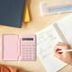 thumbnail image 4 of Calculator Small And Portable Student Use 8 Bit Flip Top Palm Sized Calculator In Macaron Color Scheme, 4 of 6