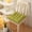 Green, variant on Back to School Savings! HBBKVI Indoor Outdoor Garden Patio Home Kitchen Office Chair Seat Cushion Pads Navy, 15.7"x15.7"