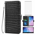 thumbnail image 1 of Mobile Phone Cover for Samsung Galaxy Note 10 Plus Leather Cover, Samsung Galaxy Note 10+ Flip-Up Cover Mobile Phone Case for Samsung Galaxy Note 10 Plus Mobile Phone Covers, Black, 1 of 6