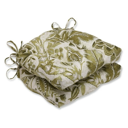 UPC 751379589824 product image for Pillow Perfect Java Tree Moss Cotton Reversible Chair Pad (Set of 2) | upcitemdb.com