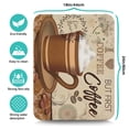 thumbnail image 5 of Coffee Mat, Coffee Mug Vintage Design (19) Coffee Bar Mat for Countertop, Rubber Backed Dish Drying Mat for Counter, Absorbent Coffee Bar Accessories Fit Under Coffee Maker Espresso Me Machine 18x24in, 5 of 7