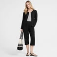 thumbnail image 5 of Lands' End Women's Sport Knit High Rise Elastic Waist Capri Pants, 5 of 6