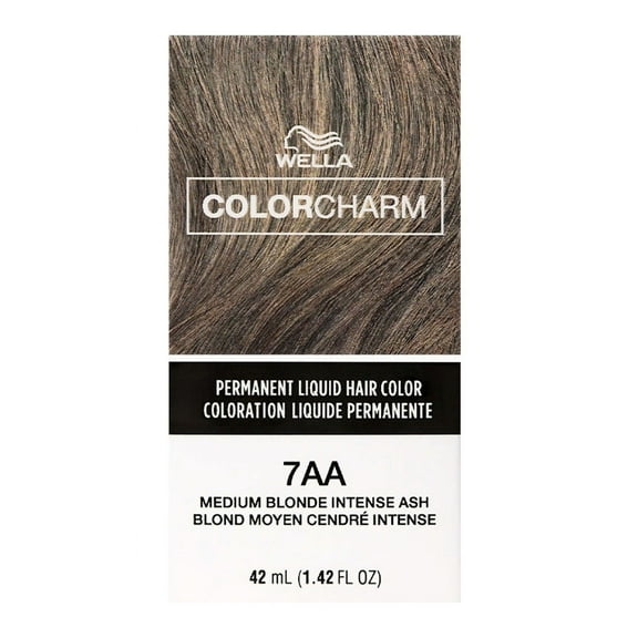 Wella Color Charm Liquid 7AA/0632 Medium Ash Blonde (Pack of 2)