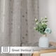 thumbnail image 4 of Cortinas MYSKY HOME, color gris transparente, 115 x 114 cm, con pompones, 2 paneles, 4 of 8