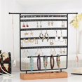 thumbnail image 3 of 6 Tiers Earring Jewelry Rack Desktop Vertical Earring Storage Jewelry Display Rack Earring Stand for Jewelry Storage, 3 of 5