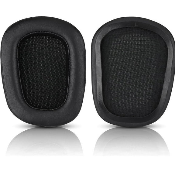 Earpads Replacement for Logitech G35 G930 G933 G933S G935 G633 G633S G635 G533 G430 G431 G432 G433 G332 G230 G231 G233 Headphones Earmuffs Faux Leather Black Ear Pads Cushions