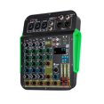 thumbnail image 3 of Mezclador de 5 canales, consola mezcladora de sonido, mezclador Digital para PC, entrada de grabación, ajuste de fuente de Audio USB, mezclador de perfke Mezclador de audio, 3 of 9