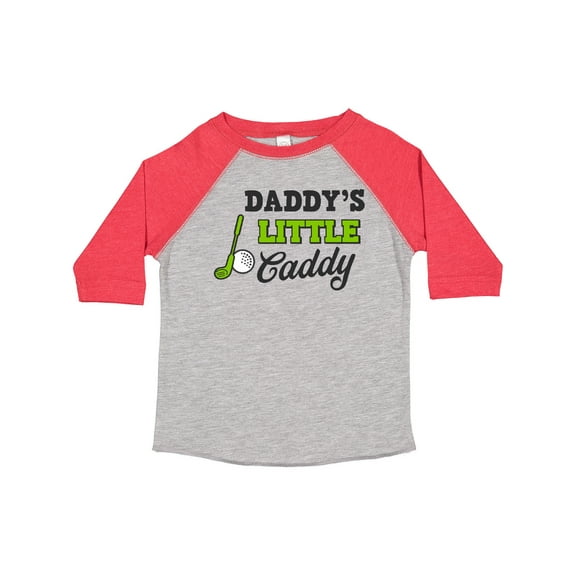 Inktastic Daddy's Little Caddy with Golf Club and Ball Boys or Girls Toddler T-Shirt