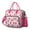 Rose-red-20, variant on Candy Donut Print Large Lunch Tote - Leakproof & Insulated Cooler Bag for Office Workers - Multi-Functional Foodie Storage Solution