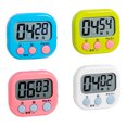 thumbnail image 4 of 4 Pcs Kitchen Timer Stop Watches Digital Visual Timers Kids Student Child, 4 of 8