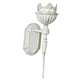 thumbnail image 4 of Candelabros de pared para velas de té, candelabros rústicos para interiores, fiestas, salas de estar, repisas y comedores. Blanco, 4 of 8