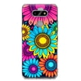 thumbnail image 1 of MUNDAZE LG Aristo 5/Phoenix 5/Risio 4 Vintage Colorful Abstract Sunflowers Floral Double Layer Phone Case Cover, 1 of 6