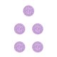 thumbnail image 3 of Injueey Posavasos resistente al calor para , mantel individual, encimera, color morado Púrpura 5Conjunto, 3 of 6