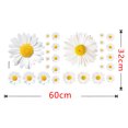 thumbnail image 2 of Removable Wall Decal Daisy Flower Pattern Wall Sticker Living Room Art Sticker, 2 of 9