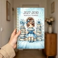 thumbnail image 5 of QISIWOLE 5.8x8.3in 2027-2030 Monthly Planners & Appointment Book with Monthly Tabs, 5.5x8.3, Blue, 5 of 7