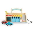 thumbnail image 5 of Melissa & Doug Service Station Parking Garage With 2 Wooden Cars and Drive-Thru Car Wash, 5 of 10
