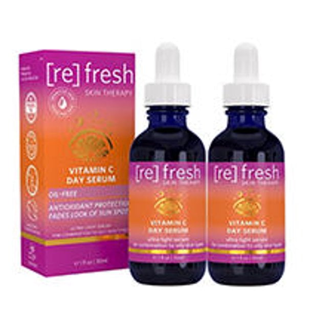 Refresh Skin Vitamin C Day Serum Twin Pack (1 fl. oz, 2 pk.) Walmart
