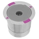 thumbnail image 1 of Taza de filtro de café recargable, cápsula de café de metal, filtro de café reutilizable de acero inoxidable, cápsula de café de metal reutilizable, multifuncional, 1 of 12