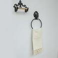 thumbnail image 5 of American Country * Cast Iron Retro Towel Rack Hanging New I0, 5 of 8