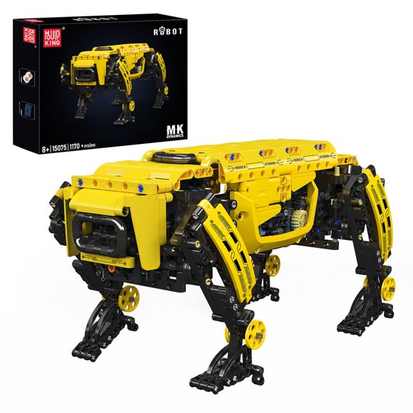 Juego de Construccion Perro Robot Mould King 15066 Control Remoto 936 Piezas