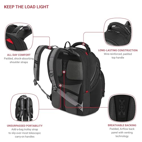 Victorinox Synergy 16in Lightweight Travel Laptop Backpack with