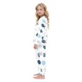 thumbnail image 4 of Fluffy Pajamas Set Fuzzy Winter Warm Pj Sets Pullover Tops and Long Pants Simple and Cute Fish Small, 4 of 8