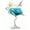 Sea Turtle B, variant on Ocean Collection Cocktail Glass Octopus Handcrafted Artistic Drinkware with 3D Marine Creature Inside Crystal Clear Borosilicate Glass for Cocktails Wine Whiskey