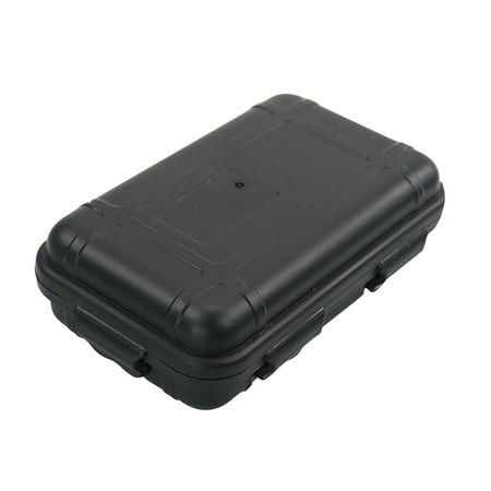 

Outdoor Waterproof Boxes EDC Tool Airtight Case Holder Organizers (Black M)