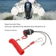 thumbnail image 3 of 688 82575 02 00 interruptor de parada de motor fueraborda extensible instalación sencilla cordón de interruptor de parada de emergencia para motor marino ANGGREK Otros, 3 of 8