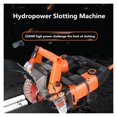 thumbnail image 4 of 5200W Electric Wall Chaser Groove Slotting Machine Brick Wall Cutting Machine Steel Concrete Cutter Circular Saw Power Tool ,Easy to Use, 4 of 6