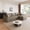Camel, variant on 94" Cloud Upholstered Sectional Sofa, Fluffy Corduroy L‑Shape Couch, Deep Seat Modern Minimalist Living Room Sofa, No Assembly Needed,Camel