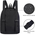 thumbnail image 5 of Drawstring Mesh Swim Bag, Beach Backpack with Wet Pocket and Full-Zip Opening for Women and Men, Pool Bag for Swimming, Gym, Cruise,Waterpark Essentials(Black), 5 of 10
