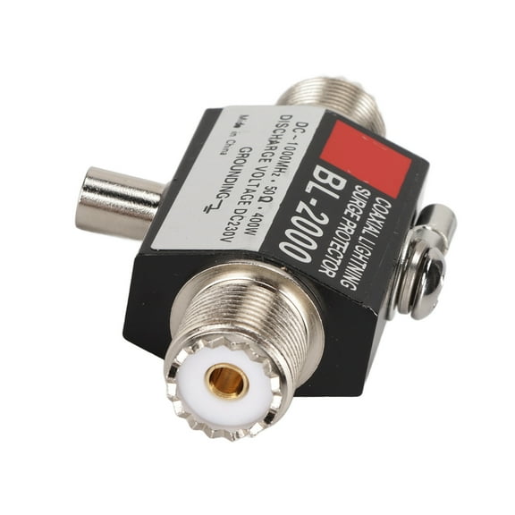 Yinitone BL‑2000 Coaxial Lightning Surge Protector PL259 Female to Arrestor