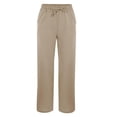 thumbnail image 6 of Woman Pants Wide Straight Leg Baggy Khaki Pants Womens Pants Casual Comfortable Work Pants Womens Travel Pants, 6 of 8