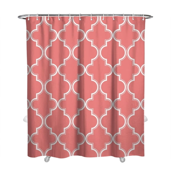 72x84 Striped Symmetrical Shower Curtain Waterproof Machine Washable Hotel Style Drape