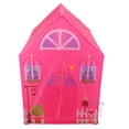 thumbnail image 3 of Children Play Tent, Kid Playhouse Portable Portable Exquisito Hermoso Firma de Tela Amigable Para La Piel Estable Para El Hogar Para El Patio de Recreo Para Actividades Al Aire, 3 of 7